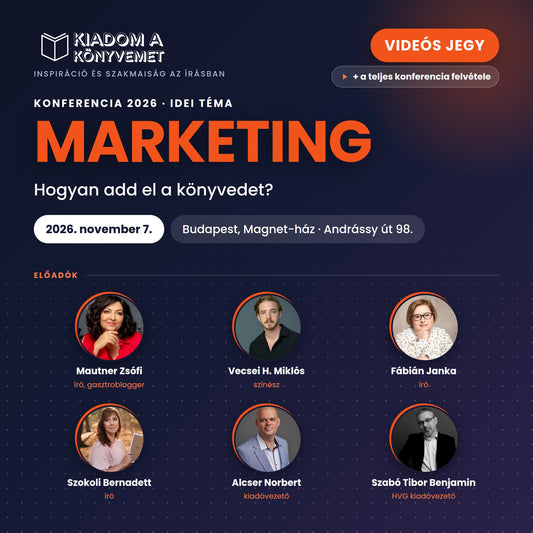 Kiadom a Könyvem Konferencia 2026